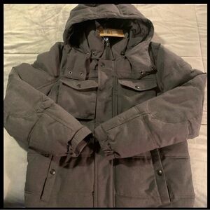 Dockers Men’s Herringbone Puffer Jacket - Small